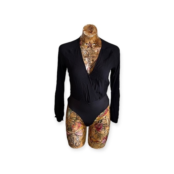 Lovers + Friends bodysuit XS long sleeve stretch - Picture 1 of 9
